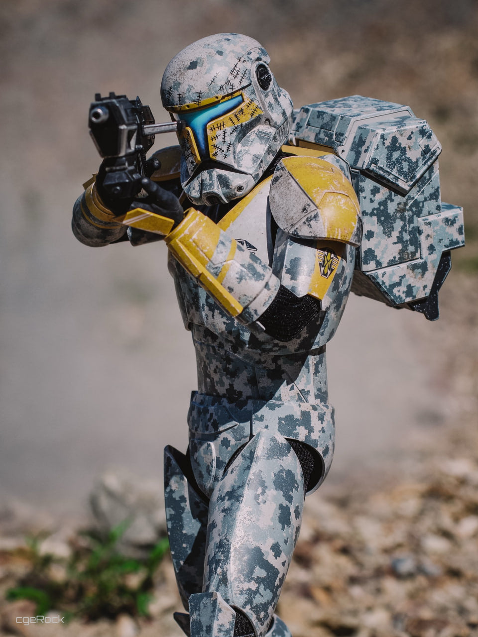 READY🔥Hot Toys TMS155 Star Wars The Clone Wars Clone Commando Gregor [Hot Toys Exclusive] 1/6th scale Collectible Figure