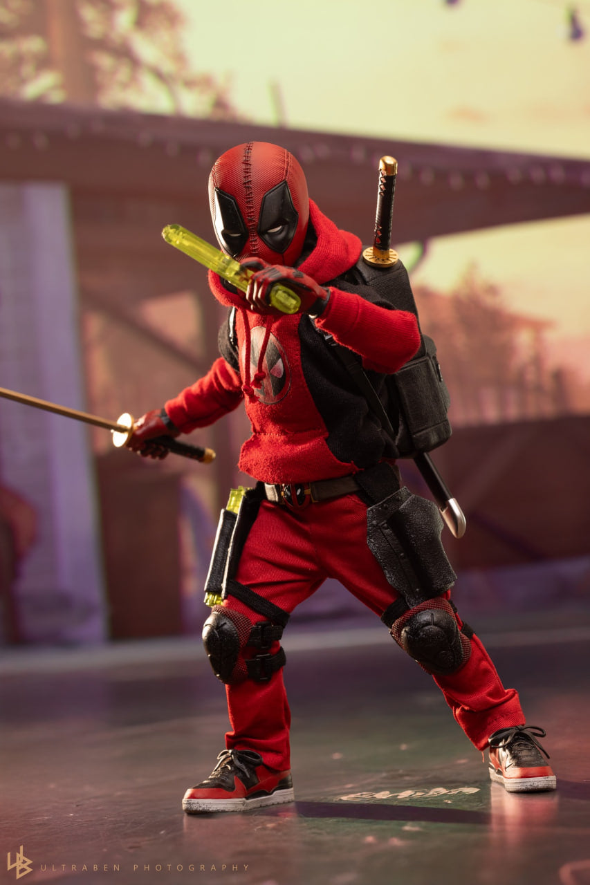 READY🔥Hot Toys MMS763 Deadpool and Wolverine Kidpool 1/6 Scale Collectible Figure