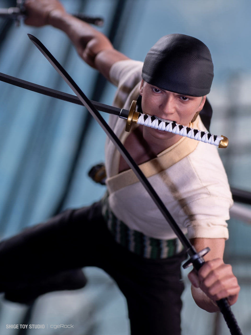 READY🔥Hot Toys TMS110 One Piece Roronoa Zoro 1/6th Scale Collectible Figure