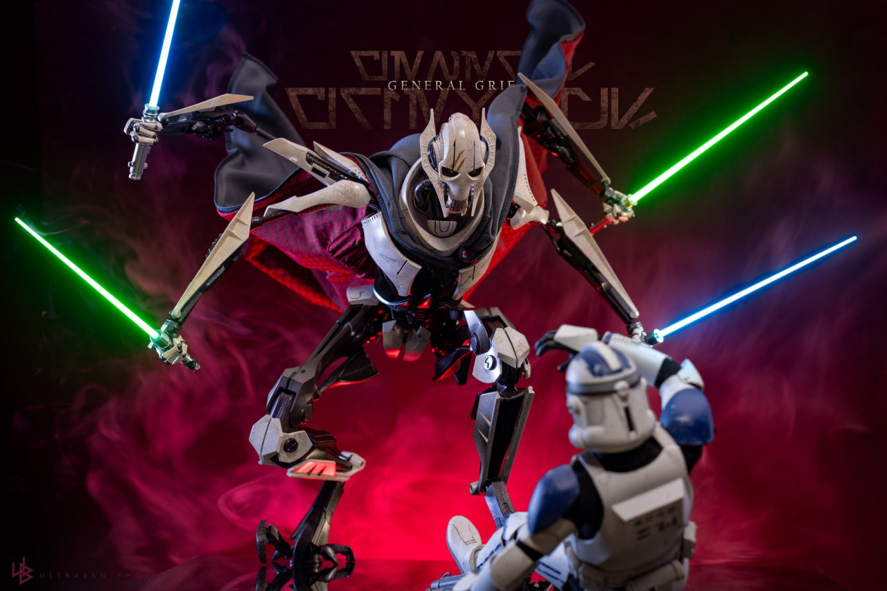 🔥Hot Toys MMS760D67B Star Wars Episode III Revenge of the Sith General Grievous 1/6 Scale Collectible Figure Special Edition