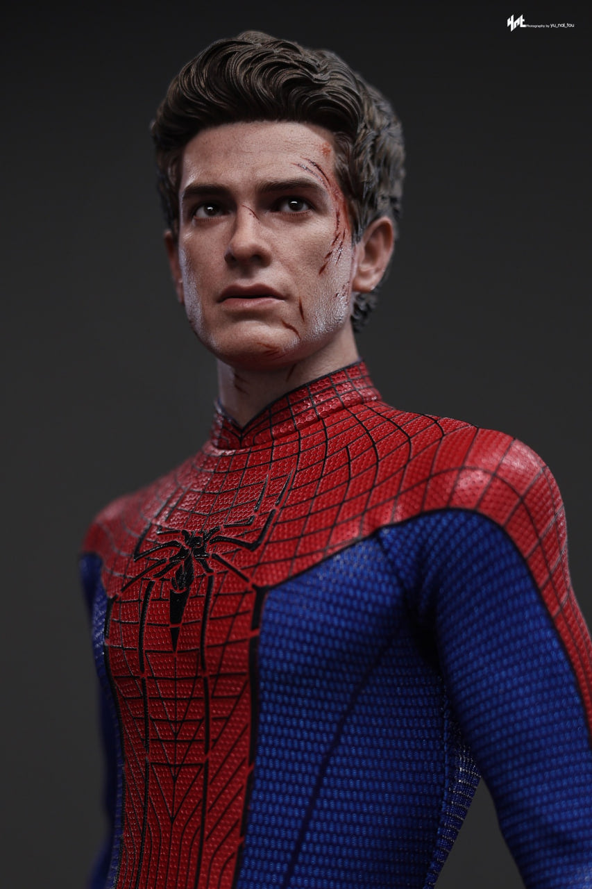 🔥Hot Toys MMS772 MMS772B The Amazing Spider-Man 1/6th Scale The Amazing Spider-Man Collectible Figure (Deluxe Version) (Deluxe & Special Edition)