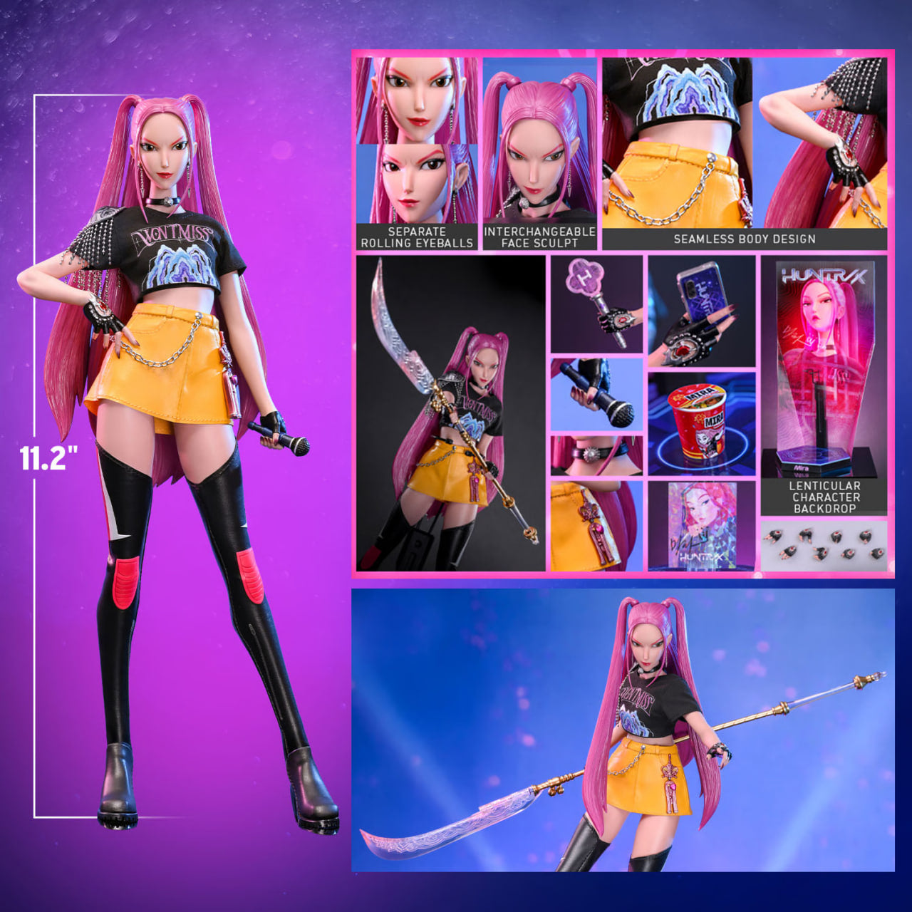 Preorder🔥[SET of 3] Hot Toys TMS176, TMS177, TMS178 KPop Demon