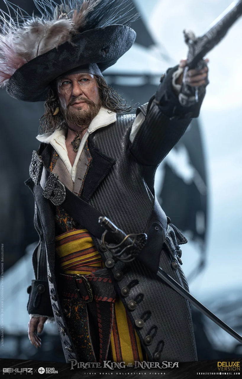 READY🔥Ekuaz Studio - Hector Barbossa 1/6 Scale Figure (Deluxe Version)