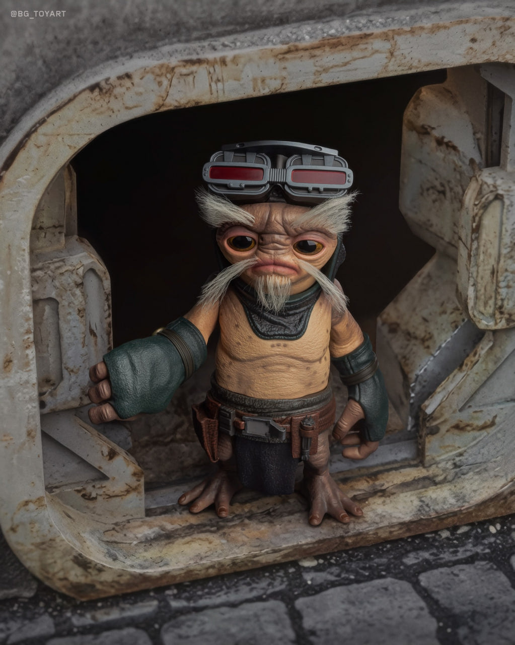 🔥Hot Toys LMS017 Star Wars: The Mandalorian & Grogu - Anzellan Droidsmith Life-Size Collectible Figure