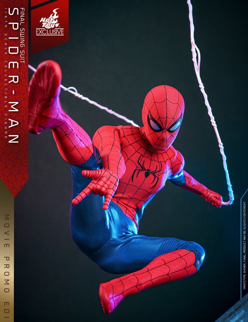 READY🔥Hot Toys MMS862 Spider-Man: No Way Home - 1/6th scale Spider-Man (Final Swing Suit) Collectible Figure (Movie Promo Edition) [Hot Toys Exclusive]