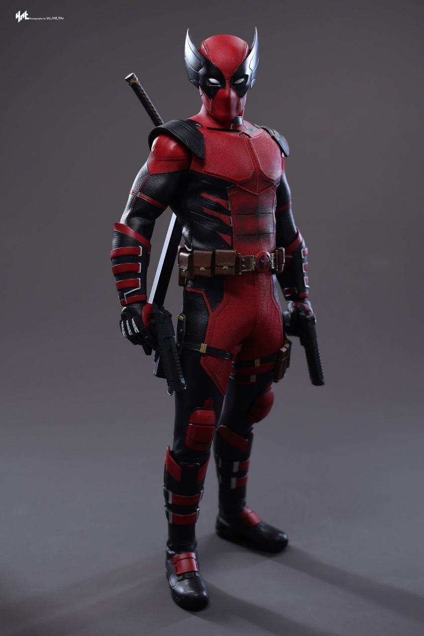 🔥Hot toys MMS857 DEADPOOL & WOLVERINE WOLVERINEPOOL [HOT TOYS EXCLUSIVE] 1/6TH SCALE COLLECTIBLE FIGURE