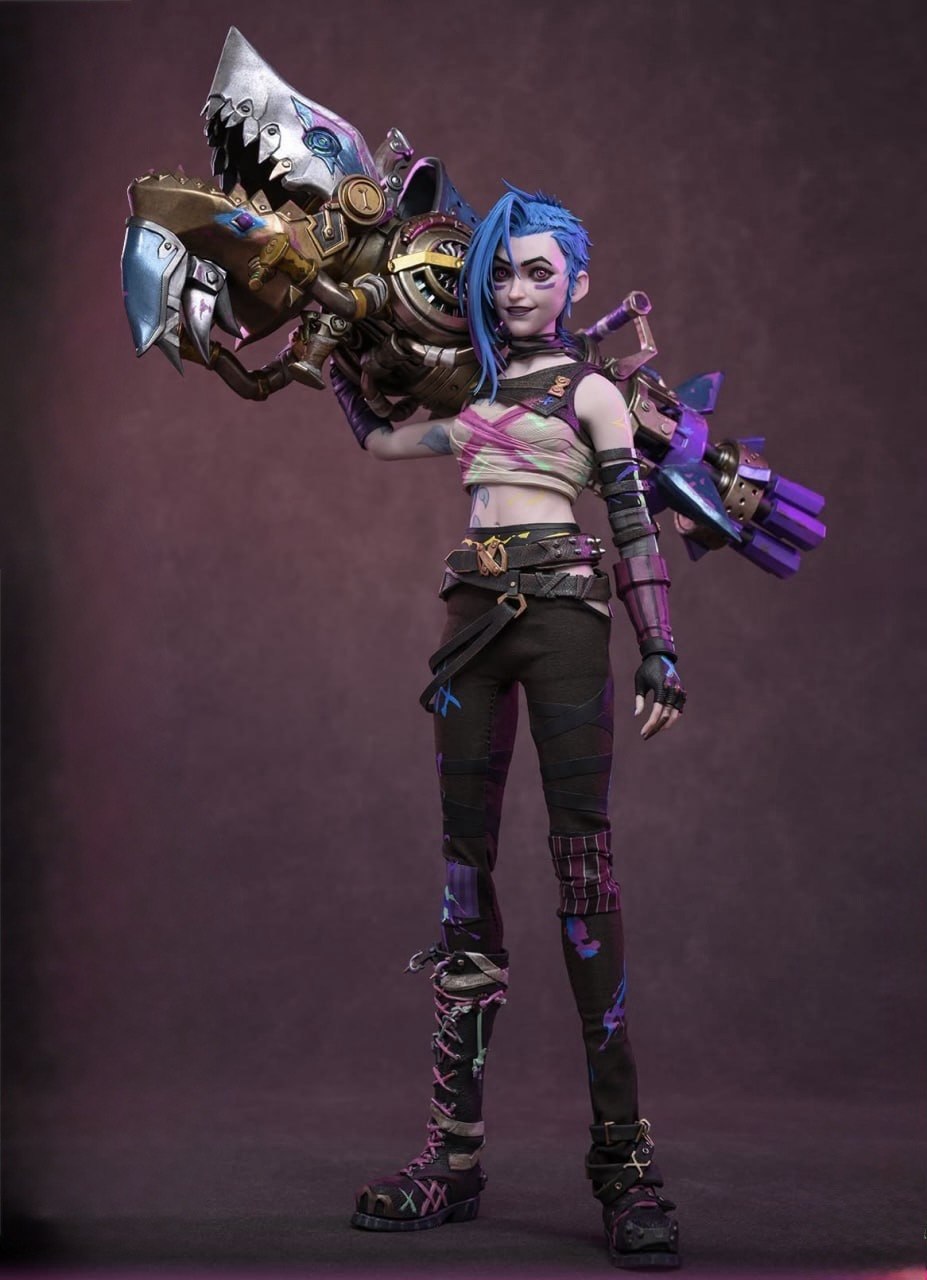 Preorder🔥Hot Toys TMS183 Arcane Fractured Jinx 1/6th scale Collectible Figure