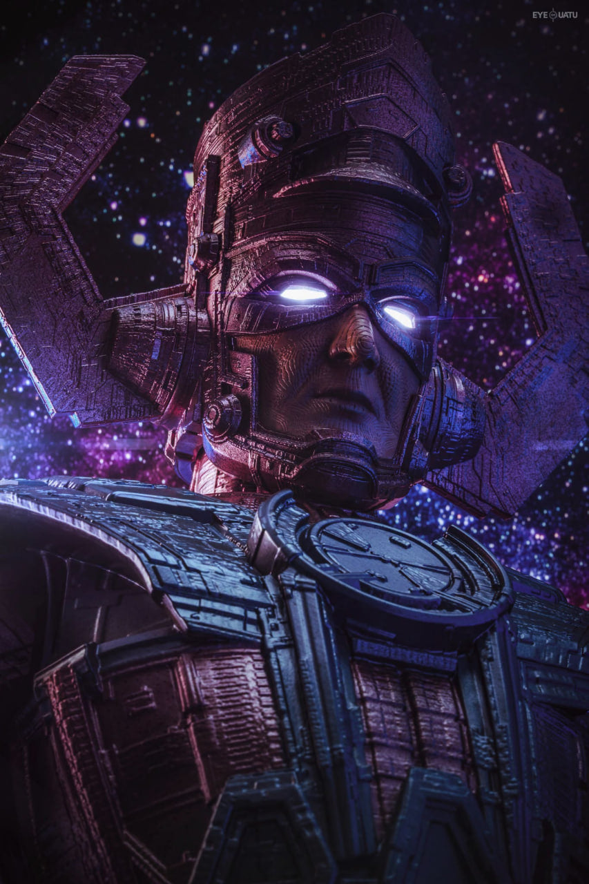 READY🔥Hot Toys SMS001JB The Fantastic Four: First Steps Galactus Jumbo Sofvi Figure Special Edition