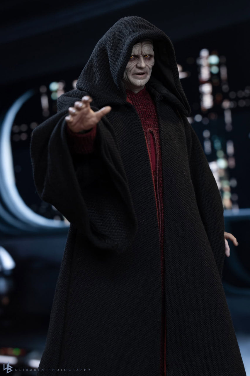 READY🔥Hot Toys MMS805 Star Wars: Episode III Revenge of the Sith 1/6 Palpatine (Darth Sidious) Collectible Figure