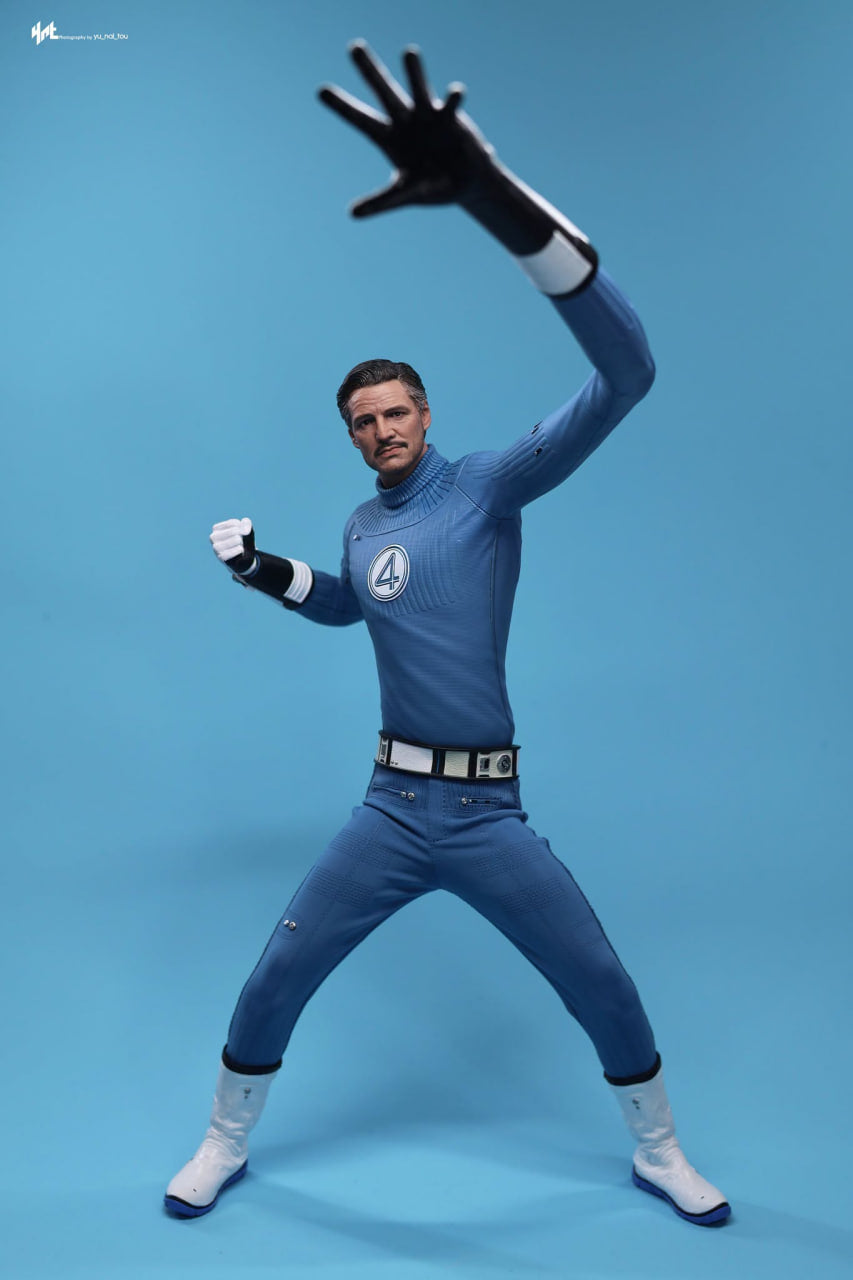 READY🔥Hot Toys MMS822B The Fantastic Four: First Steps 1/6 Mister Fantastic and H.E.R.B.I.E. Collectible Set Special Edition
