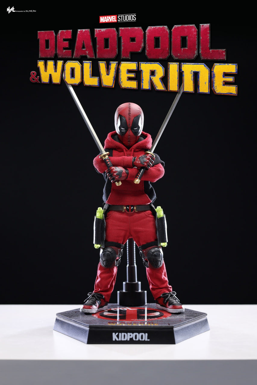READY🔥Hot Toys MMS763 Deadpool and Wolverine Kidpool 1/6