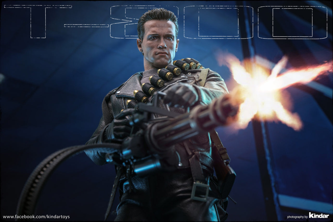 READY🔥Hot Toys MMS795 Terminator 2: Judgment Day 1/6th Scale T-800 (2.0) Collectible Figure