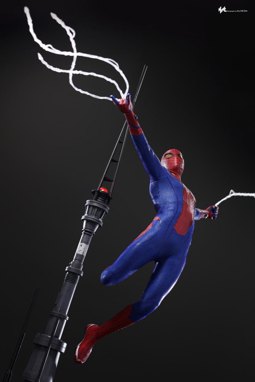 🔥Hot Toys MMS772 MMS772B The Amazing Spider-Man 1/6th Scale The Amazing Spider-Man Collectible Figure (Deluxe Version) (Deluxe & Special Edition)