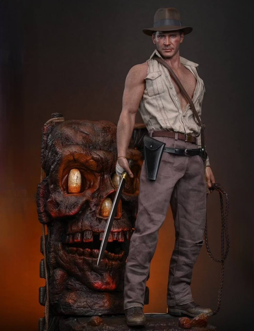 Preorder🔥Hot Toys MMS861 Indiana Jones And the Temple of Doom Indiana Jones (Deluxe Version) 1/6th scale Collectible Figure