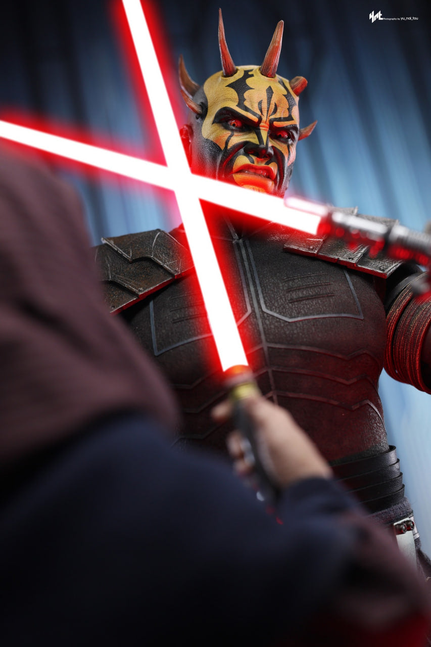 READY🔥Hot Toys TMS136 Star Wars The Clone Wars Savage Opress 1/6 Scale Collectible Figure