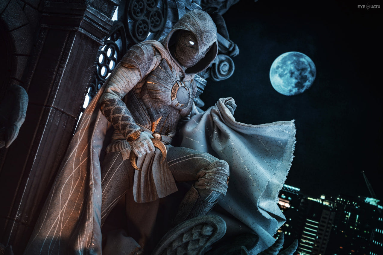 READY🔥Hot Toys TMS140AE Moon Knight 1/6th scale Moon Knight Collectible Figure Limited Edition (Artisan Edition) (Hot Toys Exclusive)