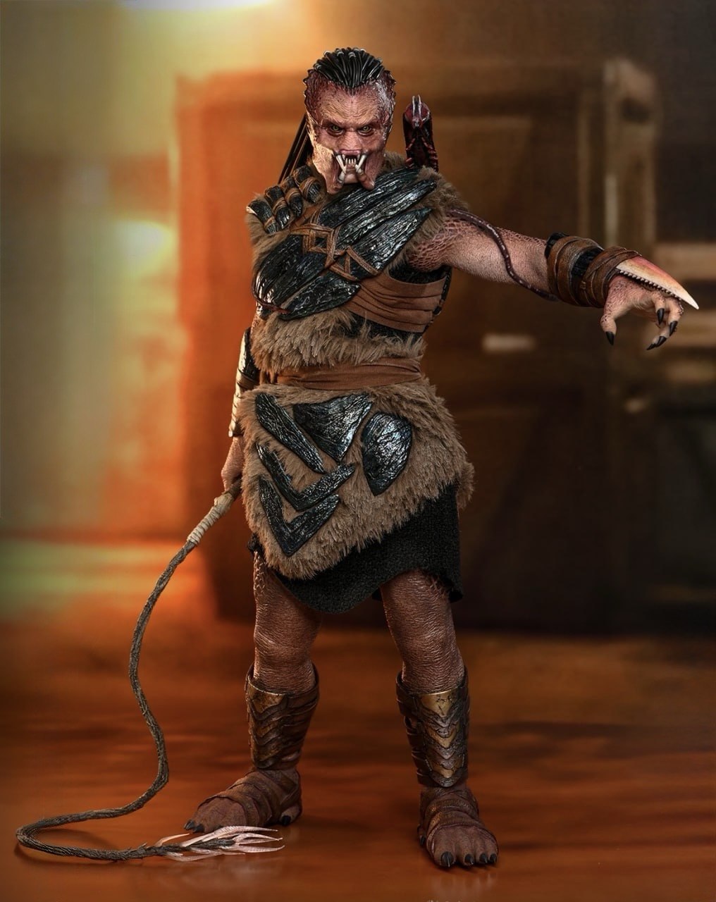 Preorder🔥Hot Toys MMS873 Predator: Badlands Dek (Bone Bison Armor) and Bud 1/6th scale Collectible Set