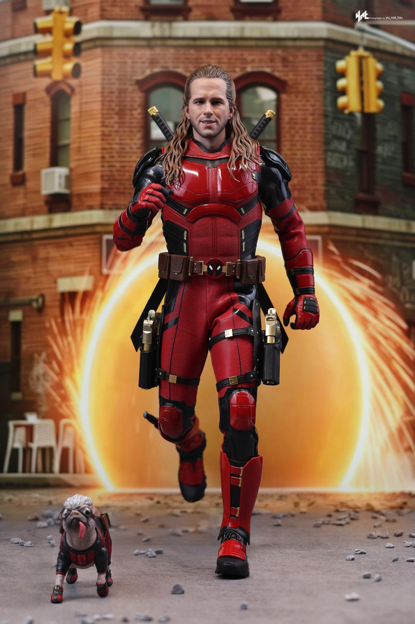 READY🔥Hot Toys MMS788 Deadpool & Wolverine Nicepool 1/6th Scale Collectible Figure