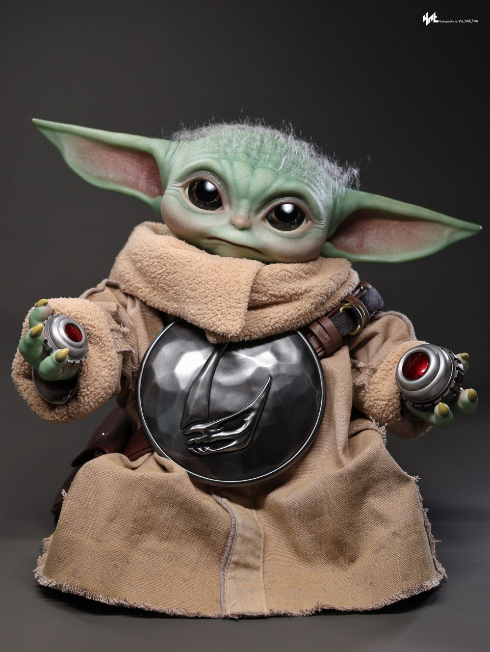 READY🔥Hot Toys LMS016 Star Wars: The Mandalorian & Grogu - Grogu Life-Size Collectible Figure