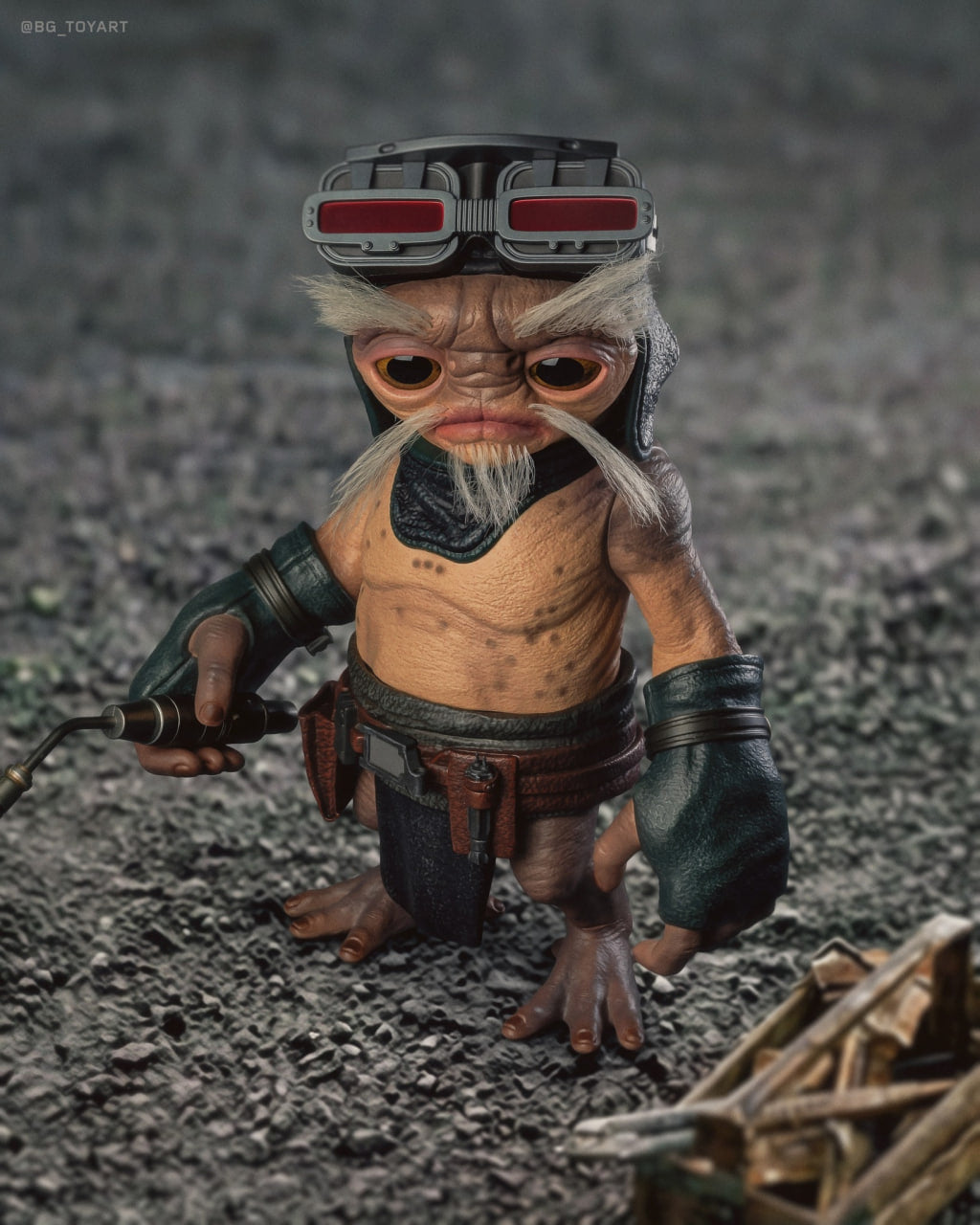 🔥Hot Toys LMS017 Star Wars: The Mandalorian & Grogu - Anzellan Droidsmith Life-Size Collectible Figure