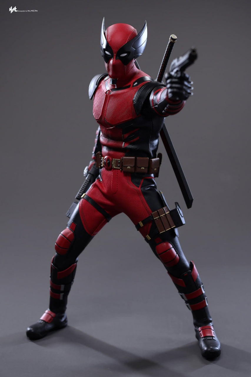 🔥Hot toys MMS857 DEADPOOL & WOLVERINE WOLVERINEPOOL [HOT TOYS EXCLUSIVE] 1/6TH SCALE COLLECTIBLE FIGURE