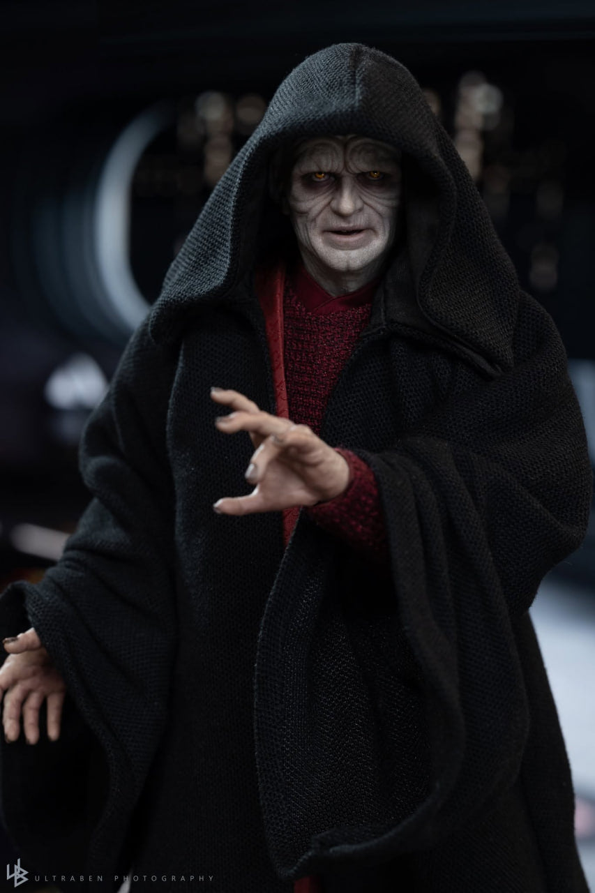 READY🔥Hot Toys MMS805 Star Wars: Episode III Revenge of the Sith 1/6 Palpatine (Darth Sidious) Collectible Figure