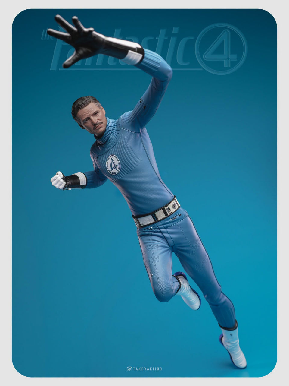 READY🔥Hot Toys MMS822B The Fantastic Four: First Steps 1/6 Mister Fantastic and H.E.R.B.I.E. Collectible Set Special Edition