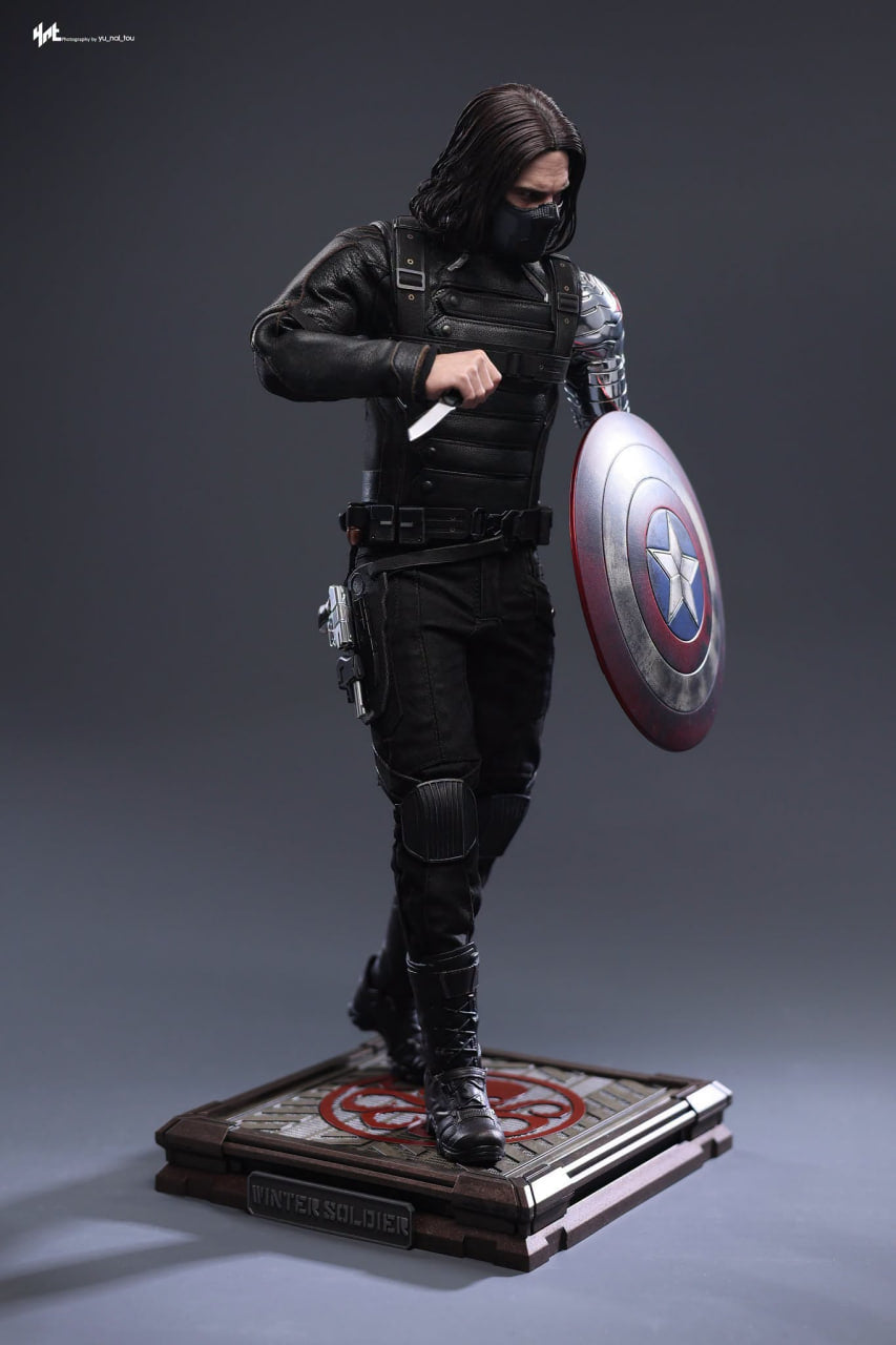 READY🔥Hot Toys MMS790AEB Captain America: The Winter Soldier 1/6 Winter Soldier (Artisan Edition) (Special Edition)