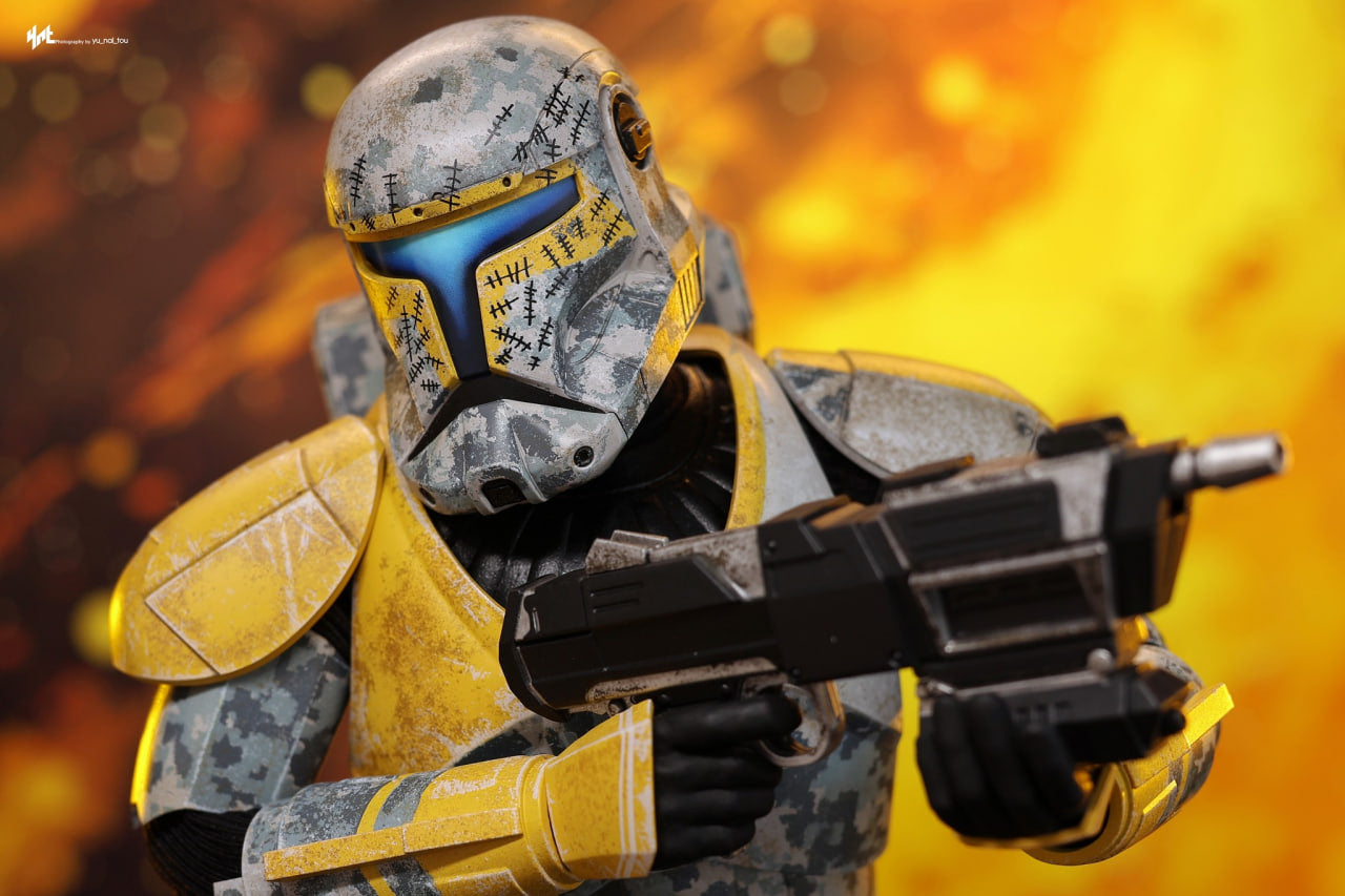 READY🔥Hot Toys TMS155 Star Wars The Clone Wars Clone Commando Gregor [Hot Toys Exclusive] 1/6th scale Collectible Figure