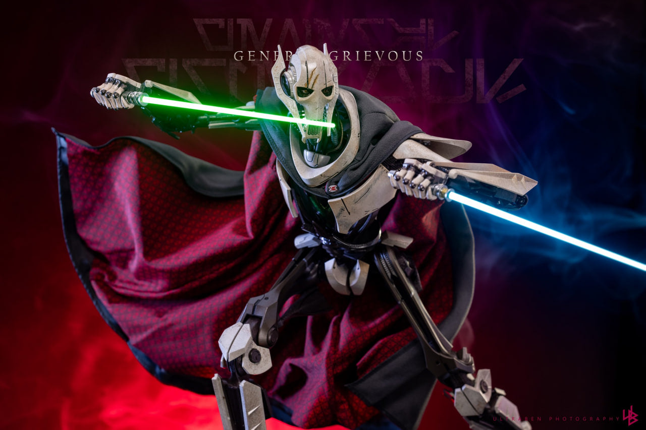 🔥Hot Toys MMS760D67B Star Wars Episode III Revenge of the Sith General Grievous 1/6 Scale Collectible Figure Special Edition