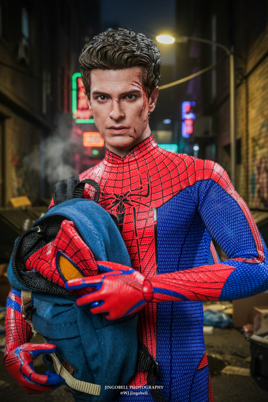 🔥Hot Toys MMS771 MMS771B The Amazing Spider-Man 1/6th Scale The Amazing Spider-Man Collectible Figure (Collector Edition) (Special Edition)