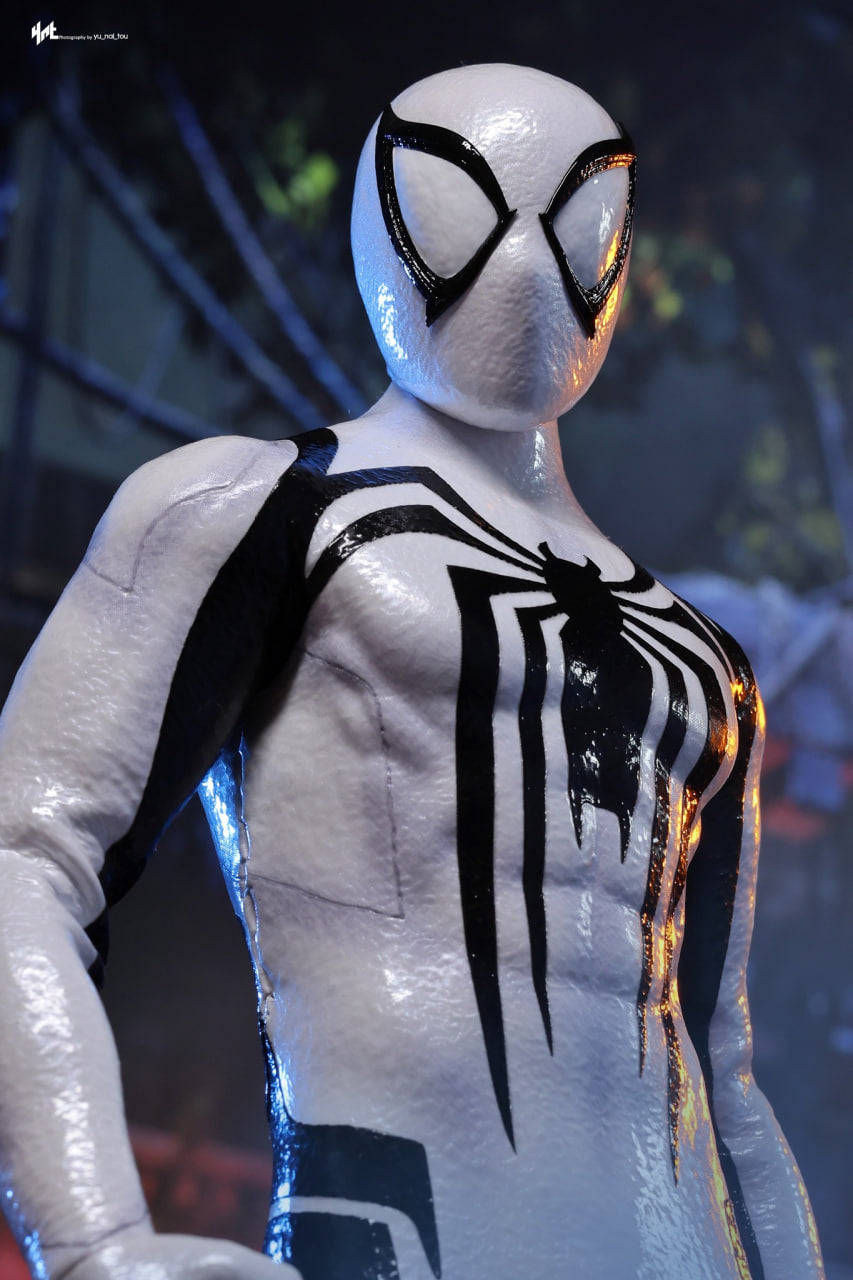 READY🔥Hot Toys VGM69 Marvel Spider-Man 2 Spiderman 1/6th scale Peter Parker (Anti-Venom Suit) Collectible Figure