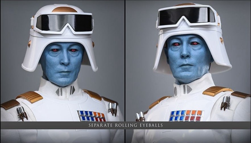 READY🔥Hot Toys TMS169 Star Wars: Rebels™ Grand Admiral Thrawn (Imperial Armor) [Hot Toys Exclusive] 1/6th scale Collectible Figure