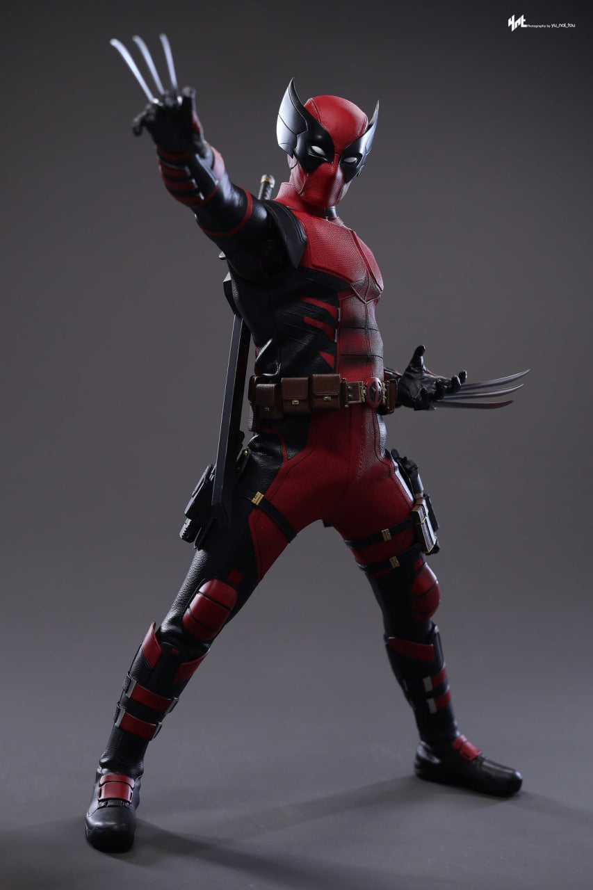 🔥Hot toys MMS857 DEADPOOL & WOLVERINE WOLVERINEPOOL [HOT TOYS EXCLUSIVE] 1/6TH SCALE COLLECTIBLE FIGURE