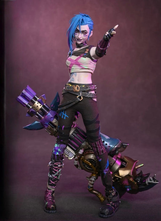 Preorder🔥Hot Toys TMS183 Arcane Fractured Jinx 1/6th scale Collectible Figure