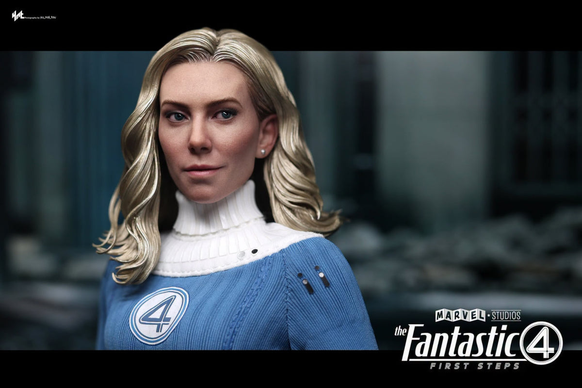 READY🔥Hot Toys MMS824B The Fantastic Four: First Steps 1/6 Invisible Woman and H.E.R.B.I.E. Collectible Set Special Edition