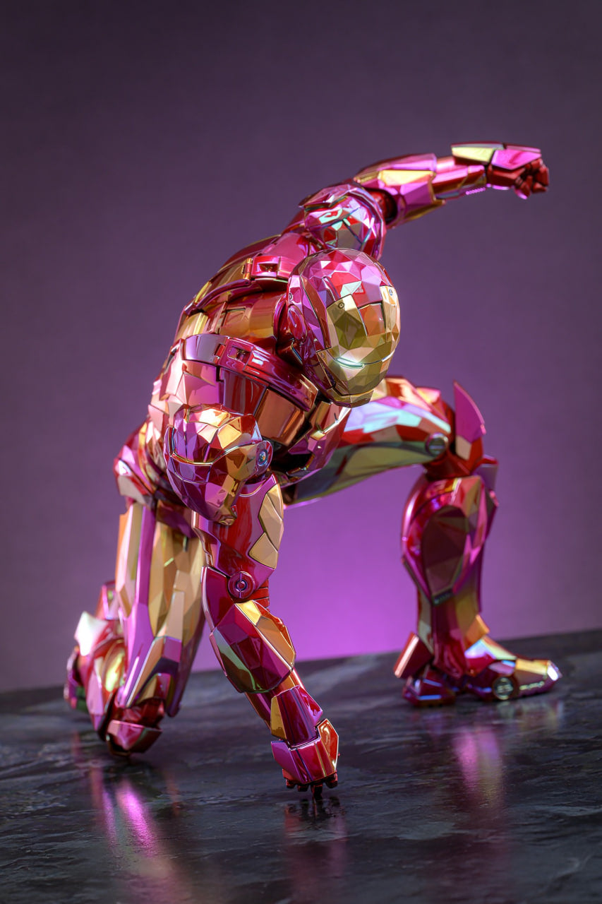 🔥Hot Toys MMS792D70 Iron Man 2: 1/6th scale Iron Man Mark IV (Fractal Armor) Collectible Figure Limited Edition [Hot Toys Exclusive]