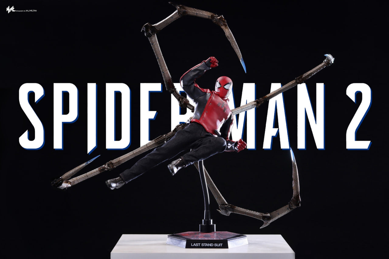 READY🔥Hot Toys VGM71 Marvel's Spider-Man 2 1/6th scale Peter Parker (Last Stand Suit) Collectible Figure [Hot Toys Exclusive]