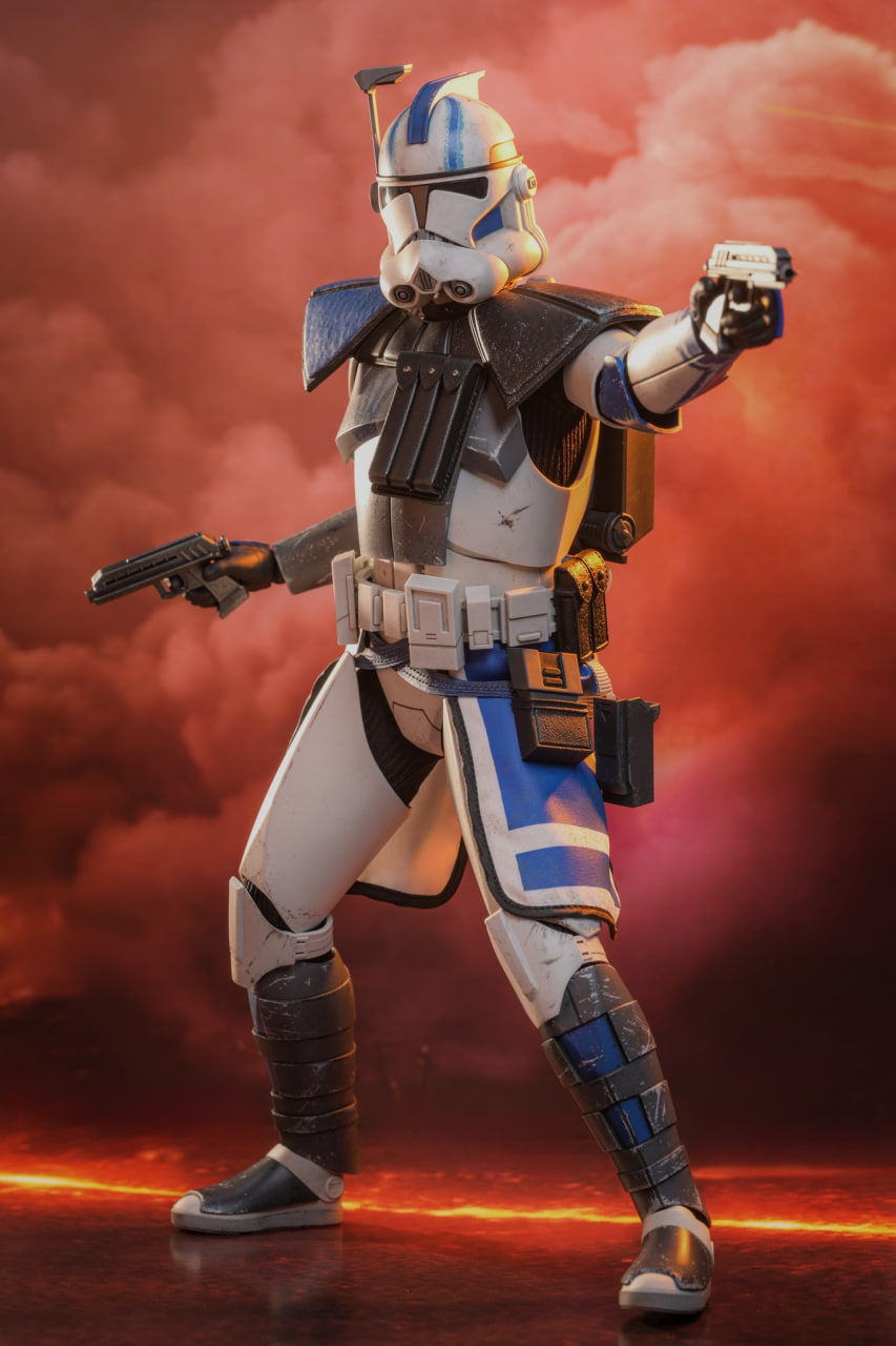 READY🔥Hot Toys TMS133 Star Wars The Clone Wars Arc Trooper Echo 1/6 Scale Collectible Figure