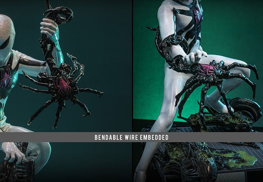 Preorder🔥Hot Toys CMS027 Aliens Vs. Avengers 1/6th scale Miles Morales (Aliens Vs. Avengers Suit) Collectible Figure [Hot Toys Exclusive]