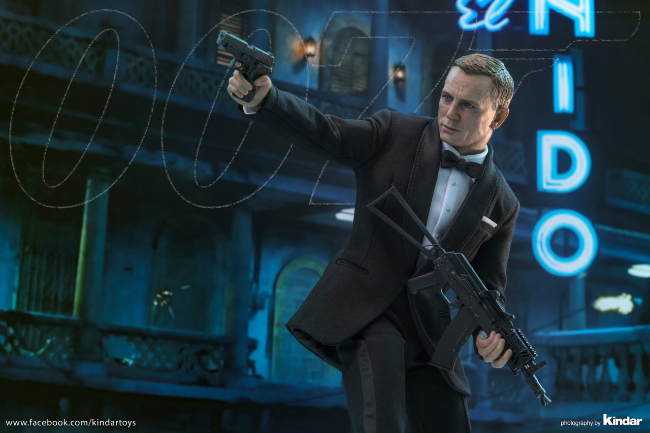 READY🔥Hot Toys MMS803 No Time To Die 1/6th Scale James Bond Collectible Figure