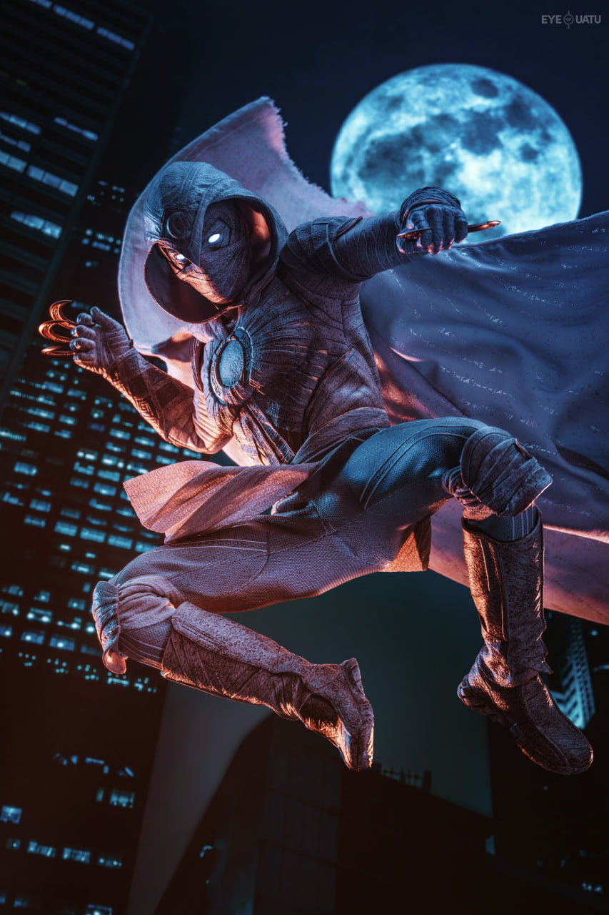 READY🔥Hot Toys TMS140AE Moon Knight 1/6th scale Moon Knight Collectible Figure Limited Edition (Artisan Edition) (Hot Toys Exclusive)