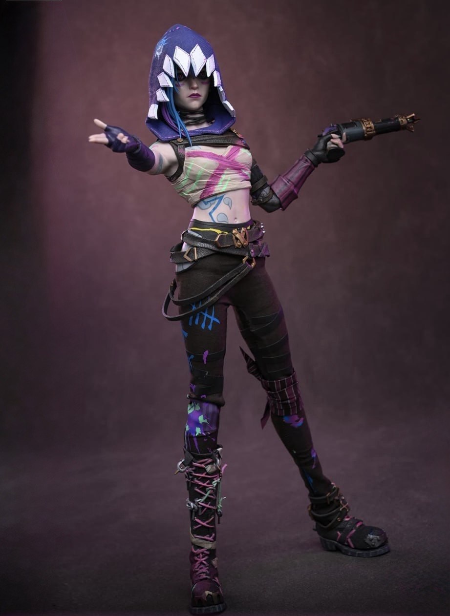 Preorder🔥Hot Toys TMS183 Arcane Fractured Jinx 1/6th scale Collectible Figure