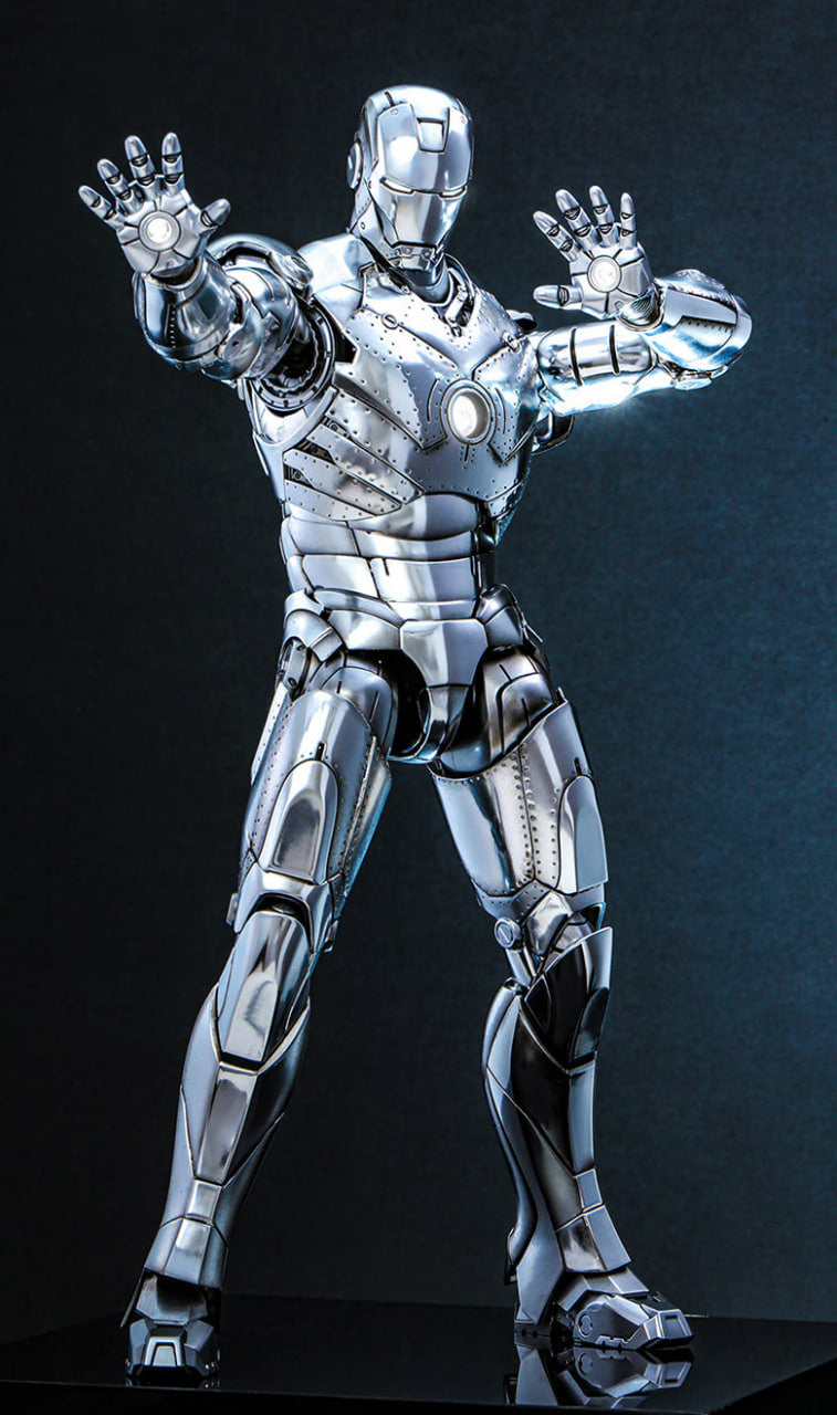 Ready!🔥Hot Toys MMS733D59 MMS733 Iron Man - Iron Man Mark II (2.0) 1/6 Scale Collectible Figure