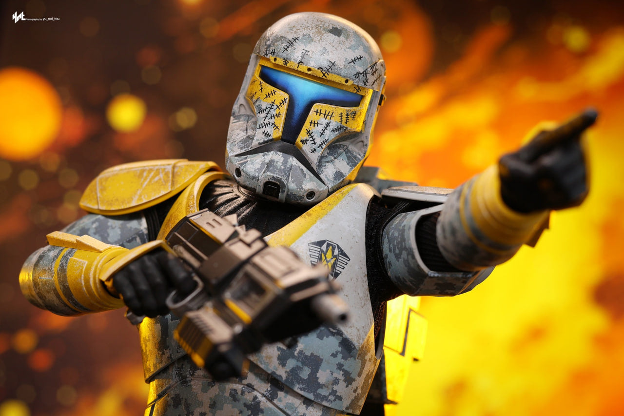 READY🔥Hot Toys TMS155 Star Wars The Clone Wars Clone Commando Gregor [Hot Toys Exclusive] 1/6th scale Collectible Figure