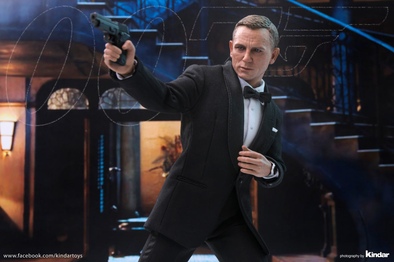 READY🔥Hot Toys MMS803 No Time To Die 1/6th Scale James Bond Collectible Figure