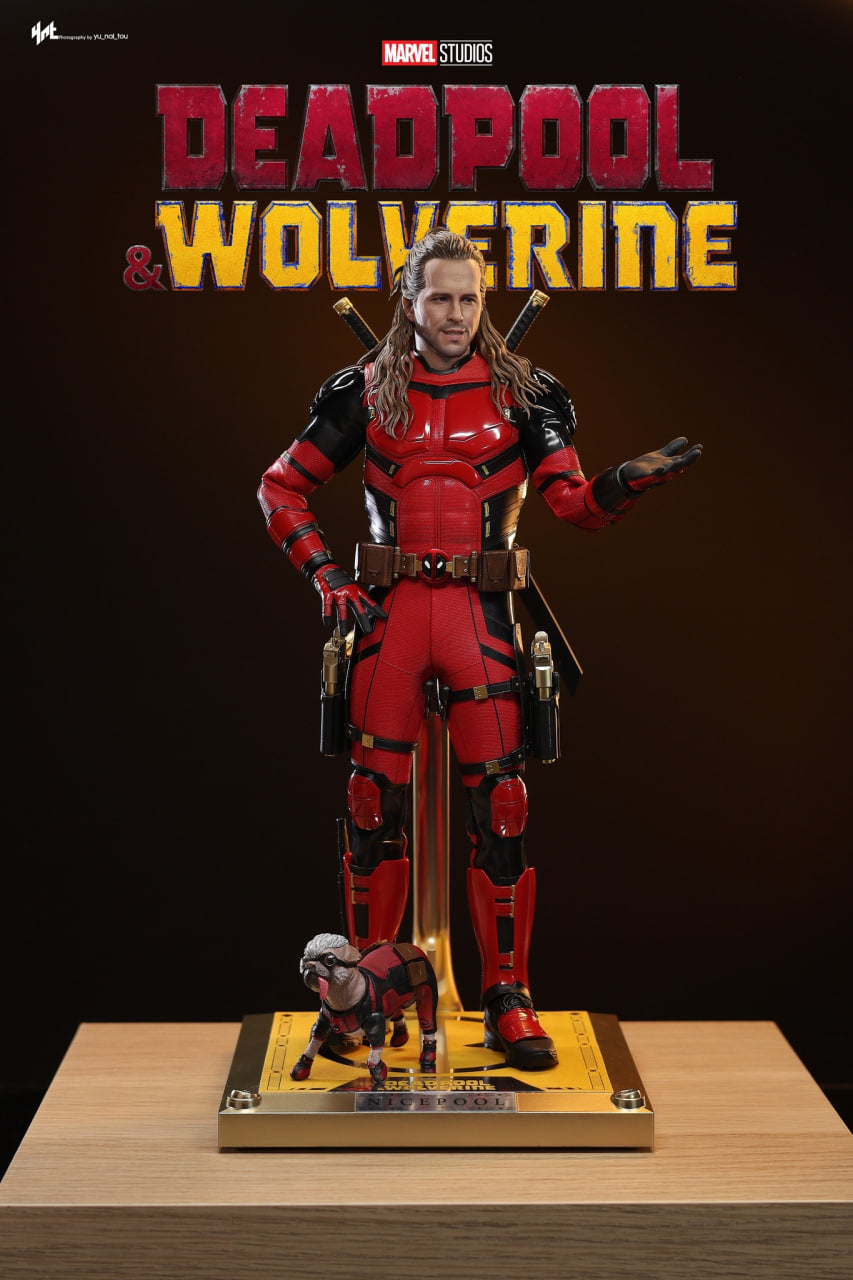 READY🔥Hot Toys MMS788 Deadpool & Wolverine Nicepool 1/6th Scale Collectible Figure