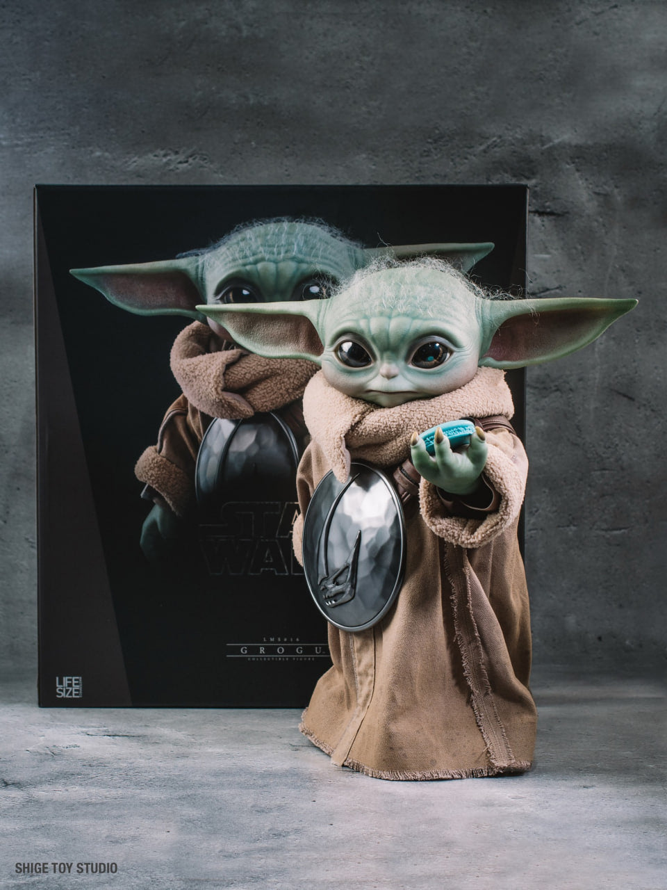 READY🔥Hot Toys LMS016 Star Wars: The Mandalorian & Grogu - Grogu Life-Size Collectible Figure