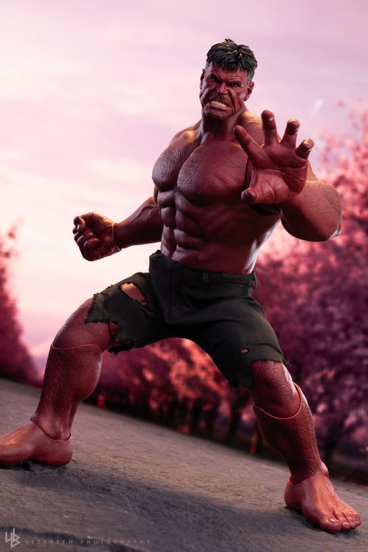 🔥Hot Toys MMS797 Captain America: Brave New World 1/6th scale Red Hulk Collectible Figure