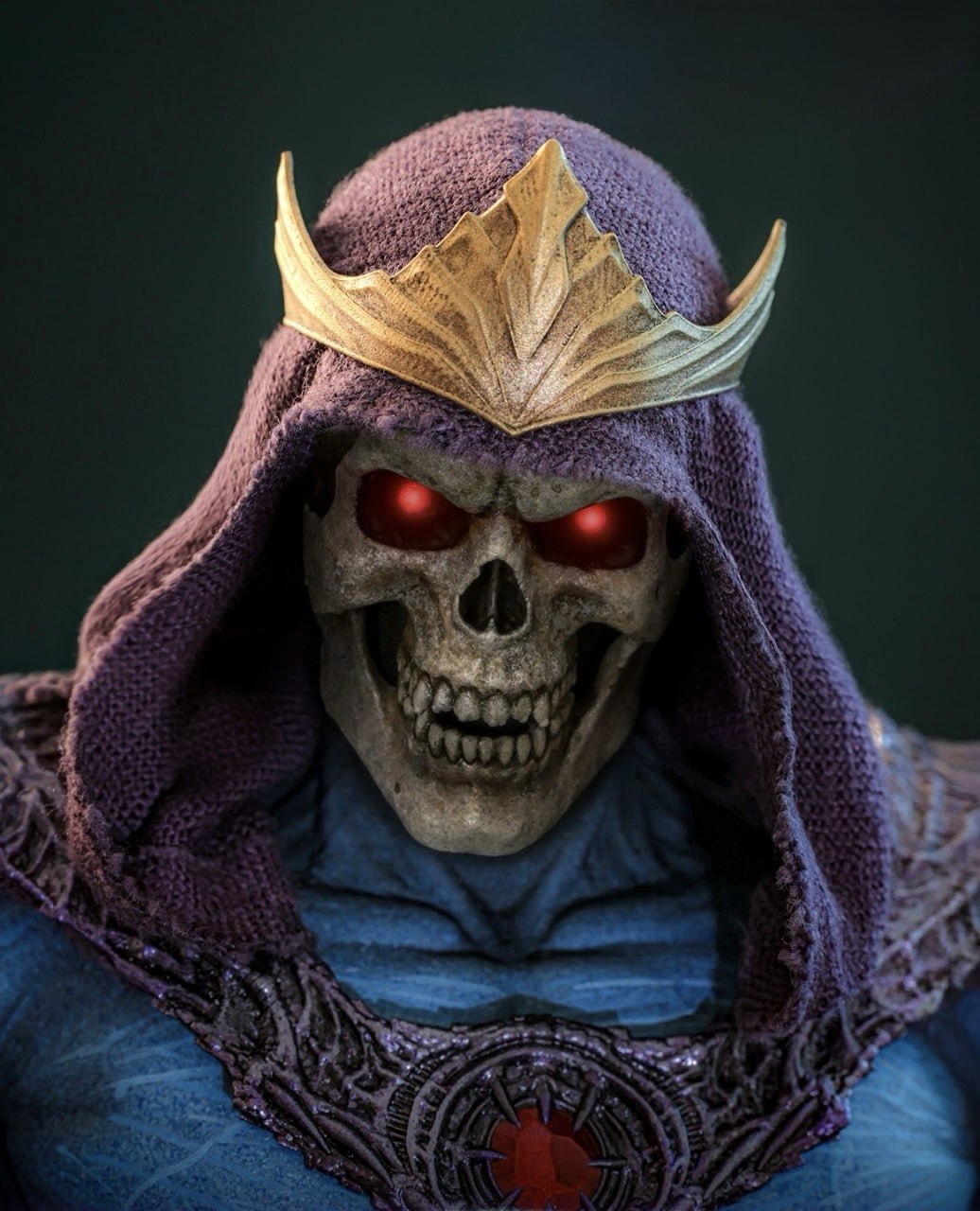 Preorder🔥Hot Toys MMS889 Masters of the Universe Skeletor 1/6th scale Collectible Figure